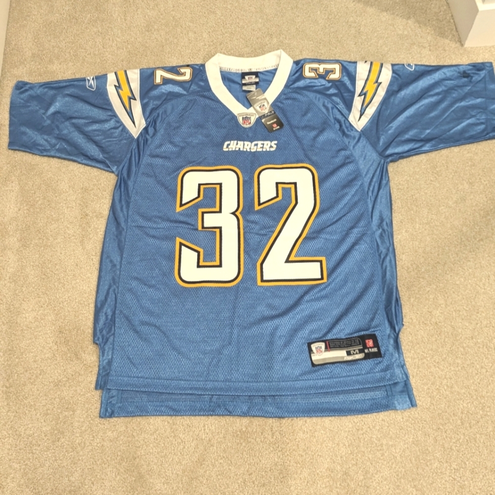 NWT Replica 2010s Powder Blue Chargers Jersey - Reebok